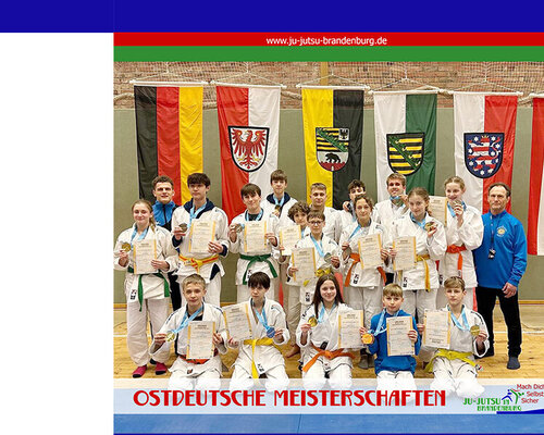29 Medaillen für Brandenburg bei den Ostdeutschen Meisterschaften
