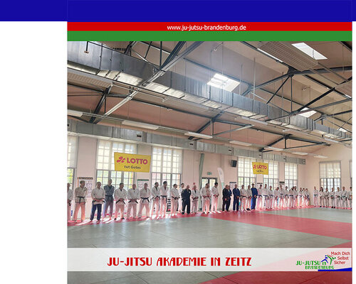 Grüße von der Ju-Jitsu Akademie in Zeitz