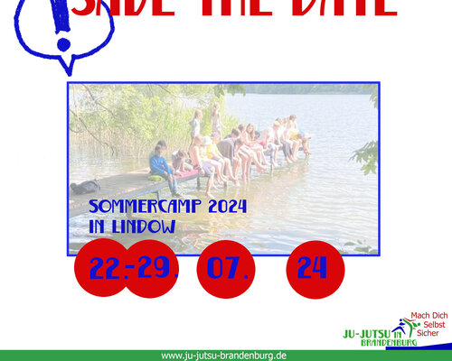 Save the Date: Sommercamp 2024 in Lindow