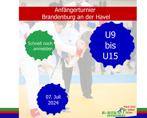 Anfängerturnier - schnell noch anmelden