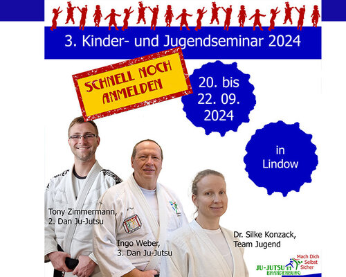 3. Kinder- und Jugendseminar - schnell noch anmelden