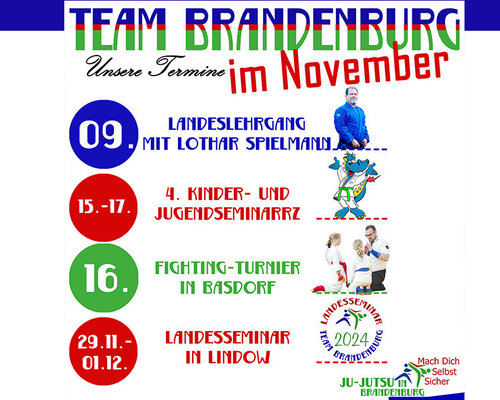 Unsere Termine im November