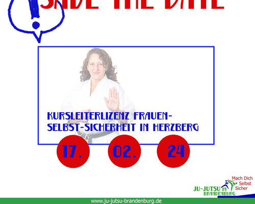 Save the Date: Kursleiterlizenz Frauen-Selbst-Sicherheit 