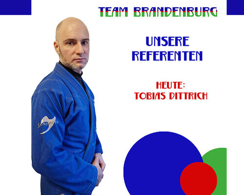 Unsere Refernten - heute: Tobias Dittrich